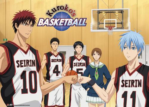 Kuroko's Basketball: Group Court Wall Scroll